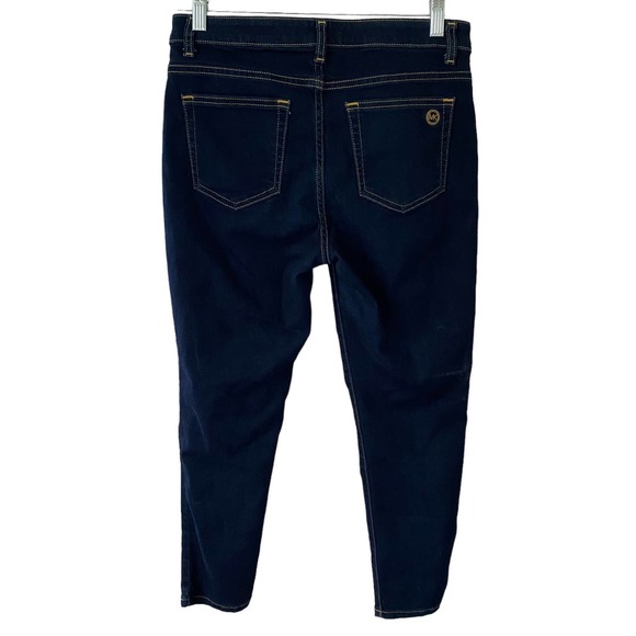 Michael Kors Izzy Cropped Skinny Jeans Denim Size 8 - Picture 5 of 5
